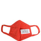 Dolce & Gabbana Red Polyester DG CASA Logo Elastic Ear Strap Face Mask