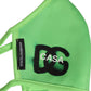 Dolce & Gabbana Green Polyester DG CASA Logo Elastic Ear Strap Face Mask