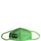 Dolce & Gabbana Green Polyester DG CASA Logo Elastic Ear Strap Face Mask