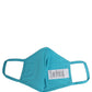 Dolce & Gabbana Blue Polyester DG CASA Logo Elastic Ear Strap Face Mask
