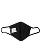 Dolce & Gabbana Black Baroque Print Polka Dot Elastic Ear Strap Face Mask