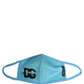 Dolce & Gabbana Blue Polyester DG CASA Logo Elastic Ear Strap Face Mask