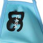 Dolce & Gabbana Blue Polyester DG CASA Logo Elastic Ear Strap Face Mask