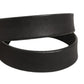 Dolce & Gabbana Black Leather Antique Finish Buckle Belt