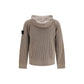 Stone Island Beige Cashmere Hoodie