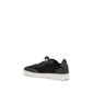 Axel Arigato Black Nubuc Leather Athletic Sneakers