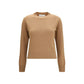Ami Paris Brown Wool Oves Aries Sweatshirt