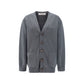 Golden Goose Gray Cotton Cardigan