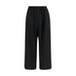 Y-3 Black Wool Oves Aries Casual Pants