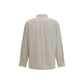 Our Legacy Beige Lyocell Dress Shirt