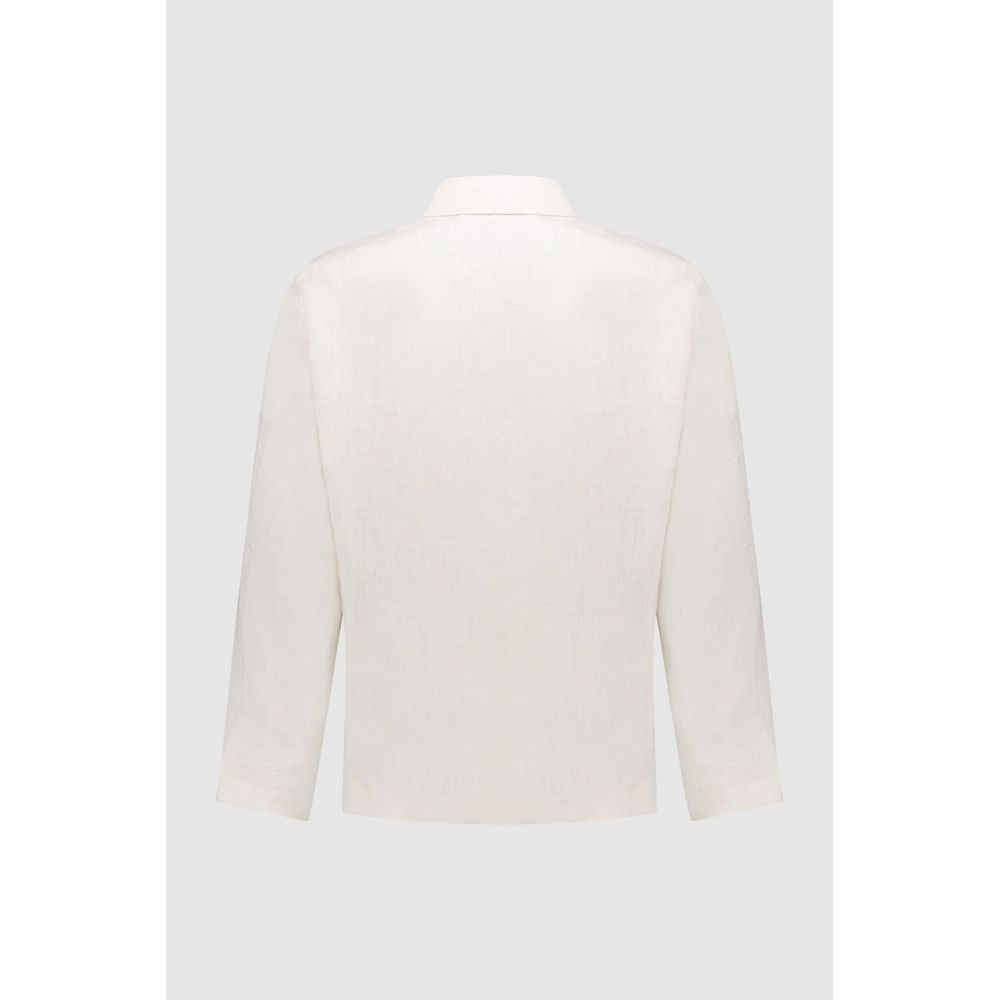 Autore Beige Linen Jacket