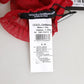 Dolce & Gabbana Red Acetate Sheer Elbow Length Mitten Gloves