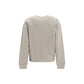 Maison Kitsuné Beige Cotton Sweatshirt
