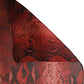 Dolce & Gabbana Red Black Printed Silk Sheer Foulard Scarf