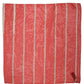 Dolce & Gabbana Red Silk Braided Rope Square Foulard Scarf