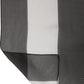 Dolce & Gabbana Black White Stripe Silk Shawl Stole Scarf