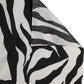 Dolce & Gabbana Black White Zebra Cotton Lace Stole Scarf