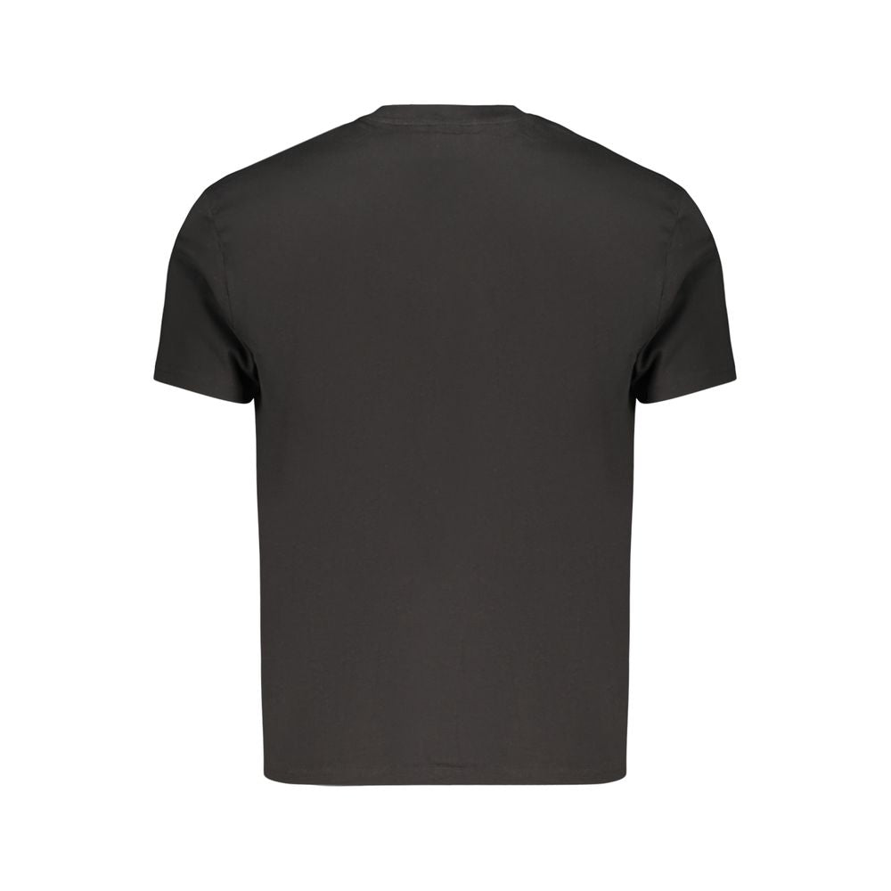 North Sails Black Cotton Men's T-Shirt