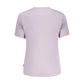 Converse Violet Cotton Women's T-Shirt