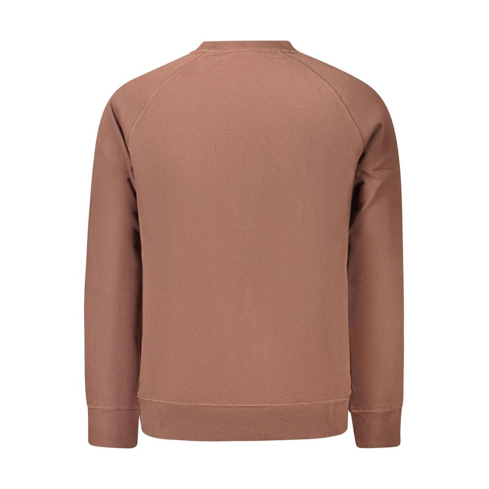 Timberland Brown Cotton Men's Sweatshirt