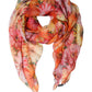 Dolce & Gabbana Multicolor Floral Silk Shawl Stole Scarf