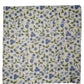 Dolce & Gabbana White Blue Floral Square Foulard Scarf