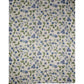 Dolce & Gabbana White Blue Floral Polyester Stole Scarf