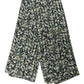 Dolce & Gabbana Black Silk Daisy Chiffon Long Stole Scarf