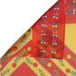 Dolce & Gabbana Multicolor Silk Geometric Square Foulard Scarf