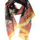 Dolce & Gabbana Multicolor Silk Printed Shawl Stole Scarf