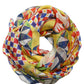 Dolce & Gabbana Multicolor Silk Carretto Foulard Scarf