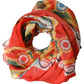 Dolce & Gabbana Multicolor Silk Printed Square Foulard Scarf