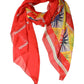 Dolce & Gabbana Multicolor Silk Printed Shawl Stole Scarf