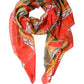 Dolce & Gabbana Multicolor Silk Printed Shawl Stole Scarf