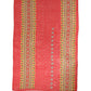 Dolce & Gabbana Red Silk Geometric Print Shawl Stole Scarf
