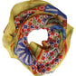 Dolce & Gabbana Multicolor Silk Carretto Foulard Scarf