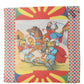 Dolce & Gabbana Multicolor Silk Printed Square Foulard Scarf