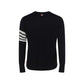 Thom Browne Blue Wool Oves Aries Cardigan