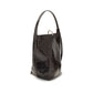 Benedetta Bruzziches Black Calf Leather Bos Taurus Backet Bag