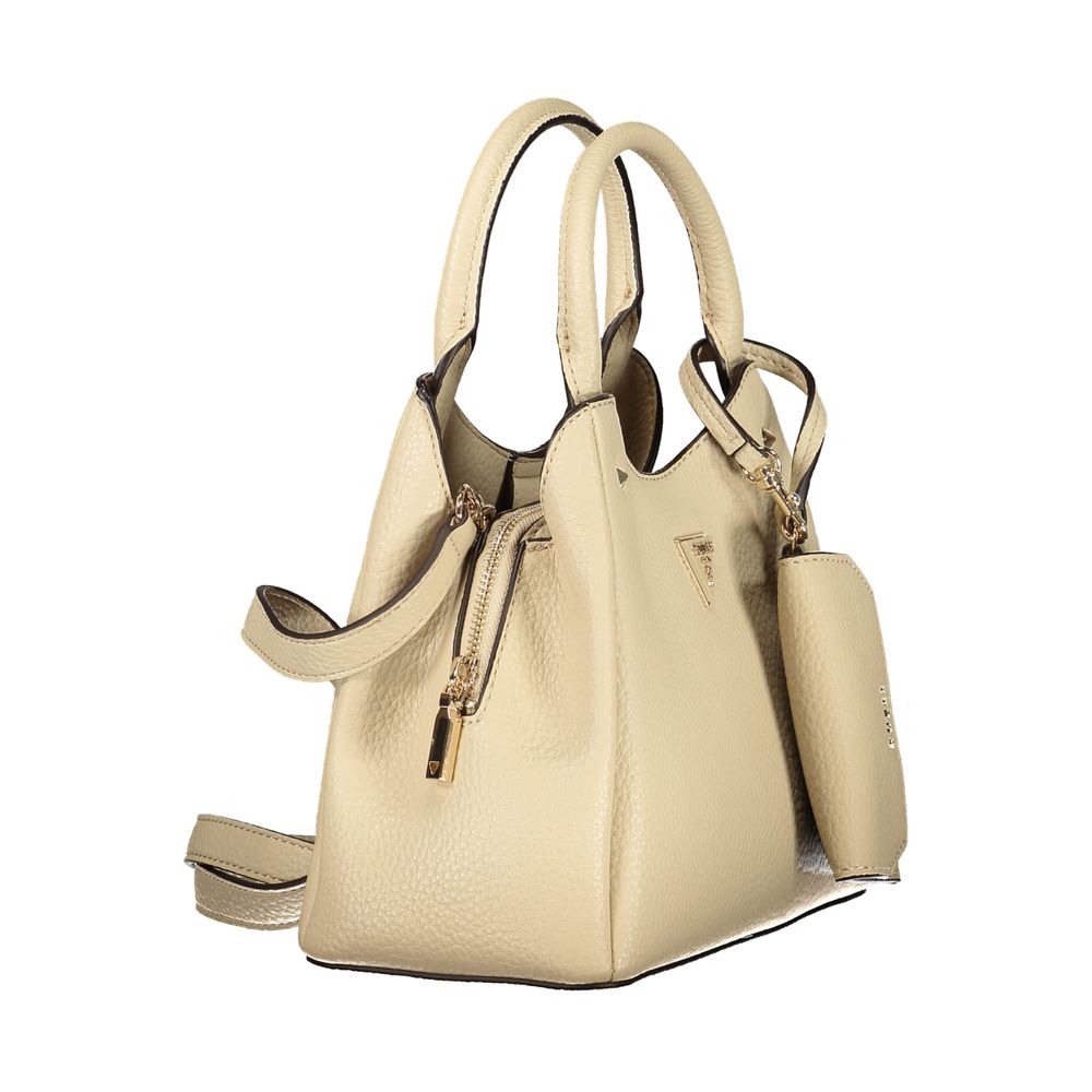 Guess Jeans Beige Polyurethane Women's Bag