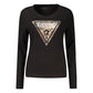 Guess Jeans Black Cotton Women's T-Shirt