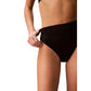 Calvin Klein Jeans Black Elastane Bikini