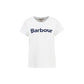 Barbour White Cotton T-Shirt