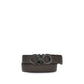 Ferragamo Brown Calf Leather Bos Taurus Regular Belt