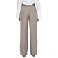 Only Beige Polyester Dress Pants