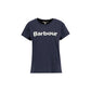 Barbour Blue Cotton T-Shirt