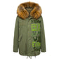 Mr&Mrs Italy Green Cotton Women's Jacket