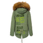 Mr&Mrs Italy Green Cotton Women's Jacket