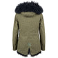 Mr&Mrs Italy Green Cotton Women's Jacket