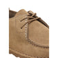 Birkenstock Beige Suede Leather Oxfords And Derbies